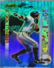 Eric Chavez [Atomic Refractor] #101 Baseball Cards 1999 Bowman's Best Prices