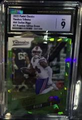 Stefon Diggs [Premium Timeless Tributes H2 Green] Football Cards 2022 Panini Classics Prices