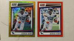 Derrick Henry [Dots Gold] #31 Football Cards 2022 Panini Score Prices