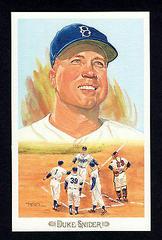 Duke Snider #38 Baseball Cards 1989 Perez Steele Celebration Postcard Prices