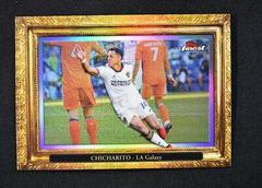 Chicharito #P-9 Soccer Cards 2022 Finest MLS PITCHuresque Prices