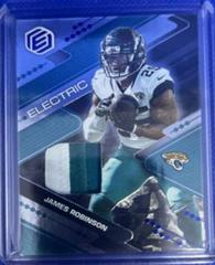 James Robinson [Cobalt] #ELE-12 Football Cards 2022 Panini Elements Electric Prices