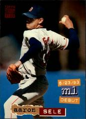 Aaron Sele #179 Baseball Cards 1994 Stadium Club Prices
