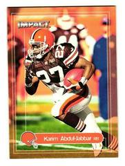 Karim Abdul Jabbar Football Cards 2000 Skybox Impact Prices
