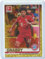 Serge Gnabry [Gold Refractor] Soccer Cards 2019 Topps Chrome Bundesliga Prices