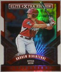 Andrew Benintendi [Aspirations Die Cut] #8 Baseball Cards 2015 Panini Elite Extra Edition Prices