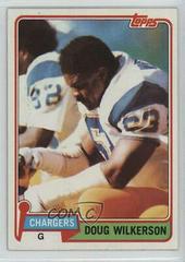 Doug Wilkerson #447 Football Cards 1981 Topps Prices