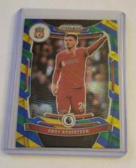 Andy Robertson [Blue, Yellow, Green Choice Prizm] #78 Soccer Cards 2021 Panini Prizm Premier League Prices