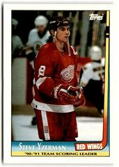 Steve Yzerman #3 Hockey Cards 1991 Topps Team Scoring Leaders Prices
