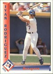 Ivan Rodriguez #316 Baseball Cards 1993 Pacific Spanish Prices