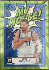 Luka Doncic [Green] Basketball Cards 2020 Panini Donruss Optic My House Prices