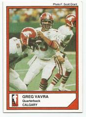 Greg Vavra Football Cards 1984 Jogo CFL Prices