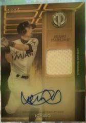 Ichiro [Orange] #TTTA-I Baseball Cards 2024 Topps Tribute Threads Autograph Relic Prices