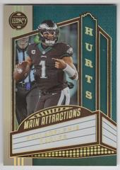 Jalen Hurts #MA-5 Football Cards 2023 Panini Legacy Main Attractions Prices