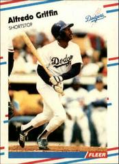 Alfredo Griffin #U-94 Baseball Cards 1988 Fleer Update Prices