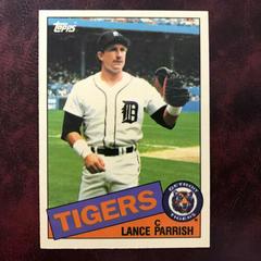 Lance Parrish Baseball Cards 1985 Topps Tiffany Prices