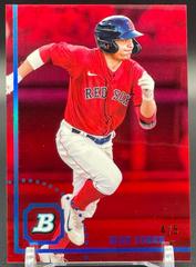Nick Yorke [Red] #BHPC-4 Baseball Cards 2022 Bowman Heritage Chrome Prospects Prices