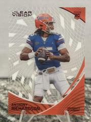 Anthony Richardson [Red] #4 Football Cards 2023 Panini Chronicles Draft Picks Clear Vision Prices