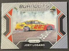 Joey Logano #B4 Racing Cards 2021 Panini Prizm Burnouts Prices