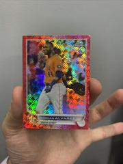 Yordan Alvarez [Red] #32 Baseball Cards 2022 Topps Chrome Logofractor Prices