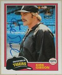 Kirk Gibson Baseball Cards 2001 Topps Archives Autographs Prices