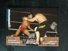 Rocky Johnson vs. Wild Samoans #86 Wrestling Cards 2008 Topps WWE Ultimate Rivals Prices