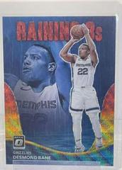 Desmond Bane [Red Gold Wave] #5 Basketball Cards 2022 Panini Donruss Optic Raining 3s Prices
