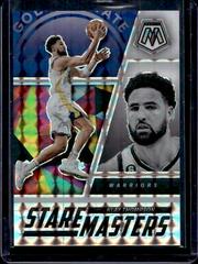 Klay Thompson [White] #24 Basketball Cards 2022 Panini Mosaic Stare Masters Prices