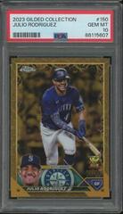 Julio Rodriguez #150 Baseball Cards 2023 Topps Gilded Collection Prices