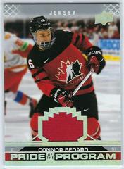 Connor Bedard [Jersey] #78 Hockey Cards 2022 Upper Deck Team Canada Juniors Prices