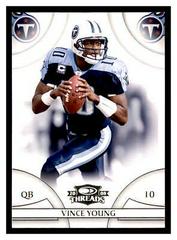 Vince Young #21 Football Cards 2008 Panini Donruss Threads Prices