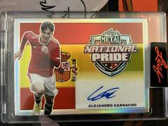 Alejandro Garnacho #BA-AG2 Soccer Cards 2022 Leaf Metal Autographs Prices