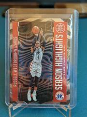 Russell Westbrook Basketball Cards 2020 Illusions Season Highlights Prices