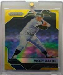 Mickey Mantle [Gold] #7 Baseball Cards 2017 Panini Chronicles Prizm Prices