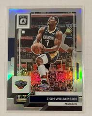 Zion Williamson [Holo] Basketball Cards 2022 Panini Donruss Optic Prices