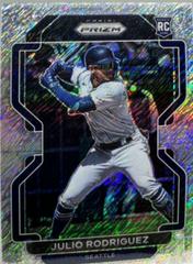 Julio Rodriguez [Shimmer Prizm] #40 Baseball Cards 2022 Panini Prizm Prices