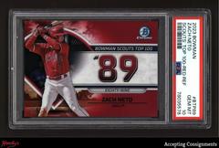 Zach Neto [Red] #BTP-89 Baseball Cards 2023 Bowman Scouts Top 100 Prices