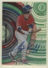 Alex Kirilloff [Autograph Green Rainbow] Baseball Cards 2017 Bowman High Tek Prices