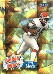 Troy Edwards Football Cards 1999 Ultra Caught in the Draft Prices