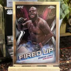Derrick Lewis #FDP-8 Ufc Cards 2024 Topps Chrome UFC Fired Up Prices