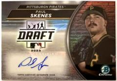 Paul Skenes Baseball Cards 2023 Bowman Draft Night Autographs Prices