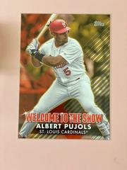 Albert Pujols [5x7 Gold] #WTTS-8 Baseball Cards 2022 Topps Welcome to the Show Prices