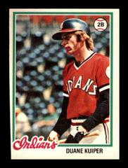 Duane Kuiper Baseball Cards 1978 O Pee Chee Prices