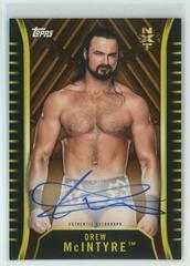Drew McIntyre #A-DM Wrestling Cards 2018 Topps WWE NXT Autographs Prices