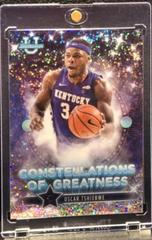 Oscar Tshiebwe #COG-4 Basketball Cards 2022 Bowman University Best Constellations of Greatness Prices