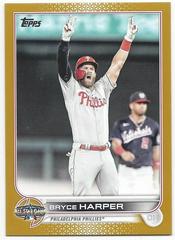 Bryce Harper [Gold] #ASG-47 Baseball Cards 2022 Topps Update All Star Game Prices