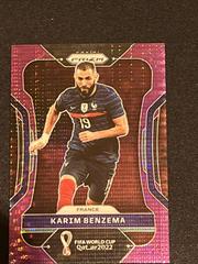 Karim Benzema [Breakaway Purple] Soccer Cards 2022 Panini Prizm World Cup Prices