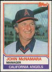 John McNamara Baseball Cards 1983 Topps Traded Prices
