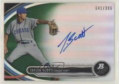 Tayler Scott [Gold Refractor] Baseball Cards 2013 Bowman Platinum Autograph Prospects Prices