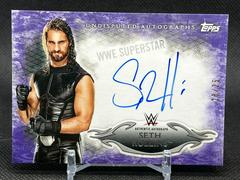 Seth Rollins [Purple] Wrestling Cards 2015 Topps WWE Undisputed Autographs Prices